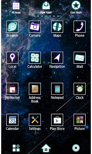 Galaxy Quest Wallpaper Theme Screen 3