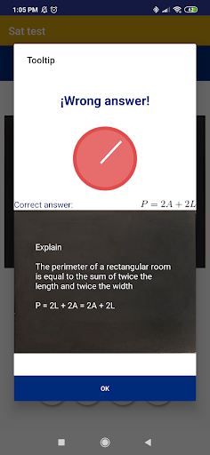 Sat test 2024 Screen 3