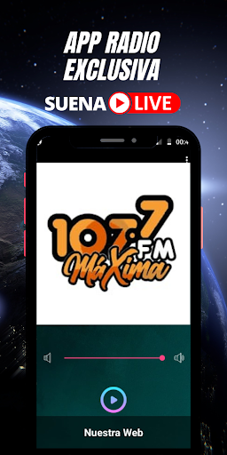 Radio maxima 107.7 Screen 2