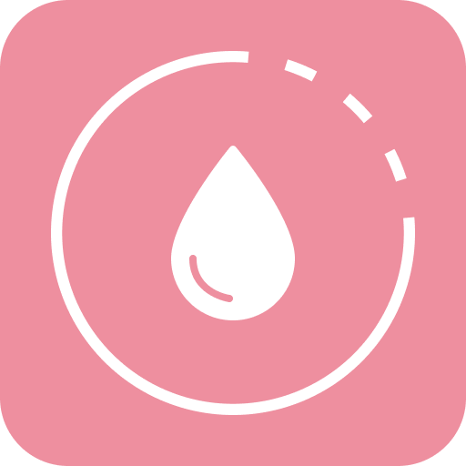 Period calendar - Womapp logo