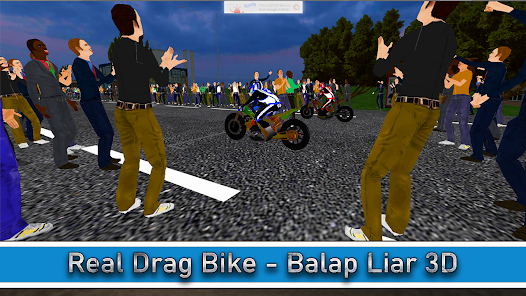Real Drag Bike - Balap Liar 3D apkdebit screenshots 4