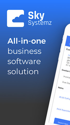 Android application SkySystemz | Payments Anywhere screenshort