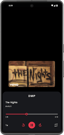 DialogMusicPlayer Screen 2
