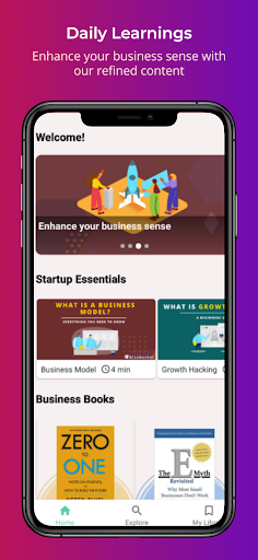 Android application BizzBucket: For Entrepreneurs screenshort