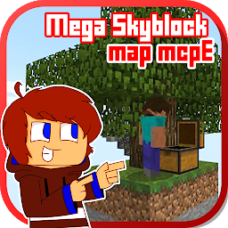 Icon image Mega Skyblock Survival Map for