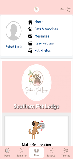 Android application Southern Pet Lodge -Williamson screenshort