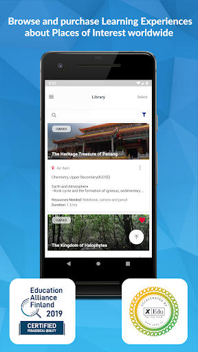 Android application BeED screenshort