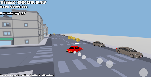 Android application 3d car game screenshort