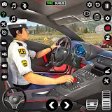 Crazy Car Driving: Taxi Games icon