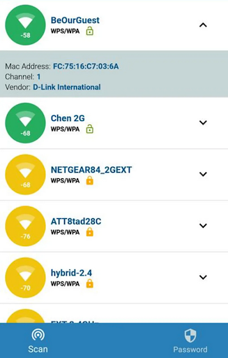 WiFi WPS connect AndroDumpper Screen 3