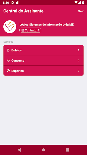Android application NetTop screenshort