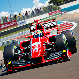 صورة رمز الفورمولا سباق السيارات لعبة