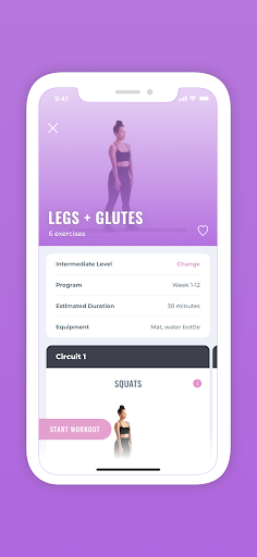 Stronger: Women’s Fitness App Screen 3