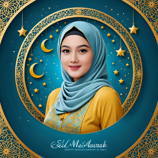 Eid Mubarak 2025 Greeting Card - AppWisp.com