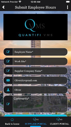 QuantifiVMS Screen 2