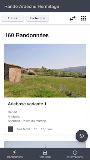 Anteprima dell'app