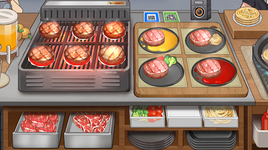 牛排大排檔 - 我的美食烹飪餐廳模擬遊戲