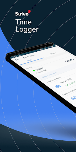 Android application Suivo Time Logger screenshort