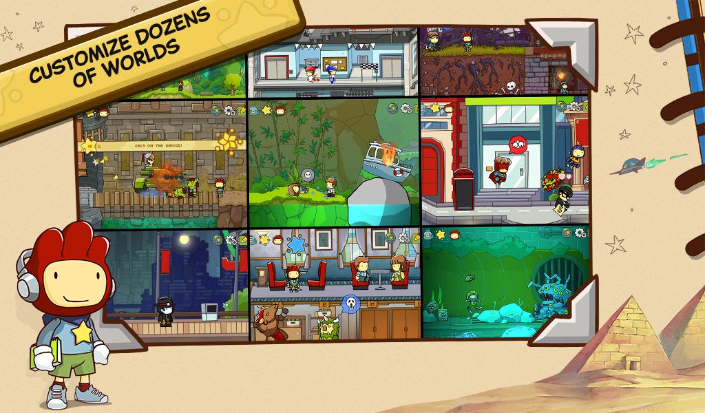Android application Scribblenauts Unlimited screenshort