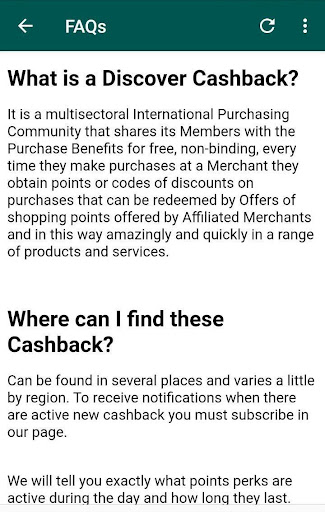 CashBack - Discounts  Voucher