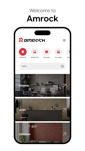 Android application Amrock screenshort