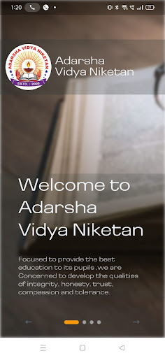 Android application Adarsha Vidya Niketan screenshort