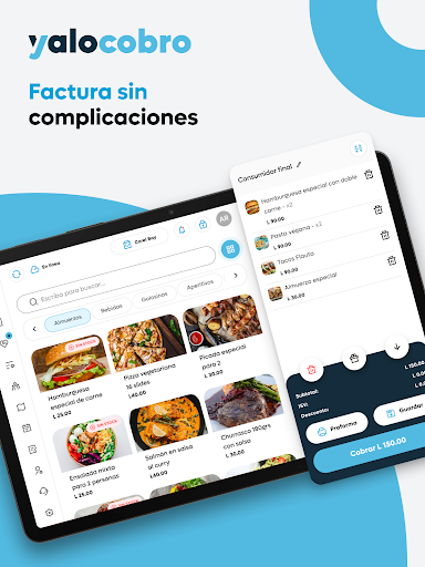 Android application Yalo Cobro screenshort
