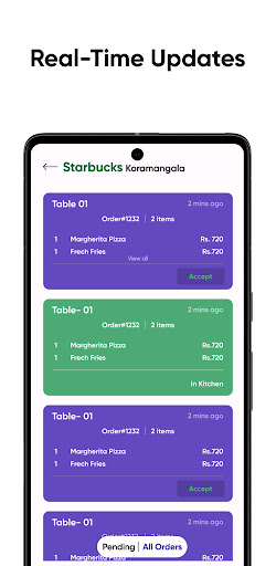 Muncho waiter app Screen 3