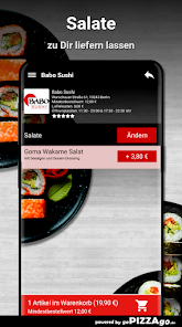 Screenshot 5 Babo Sushi Berlin android