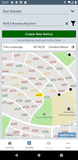 Android application HOA Toolkit screenshort