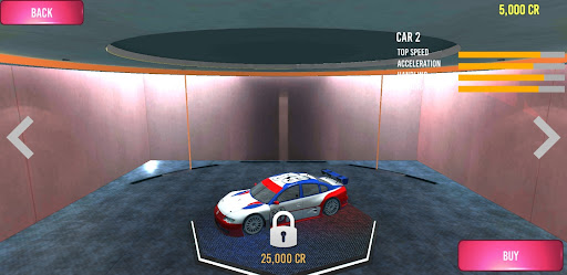 Android application Classic Car Racing Game screenshort