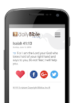screenshot of Daily Bible Verse