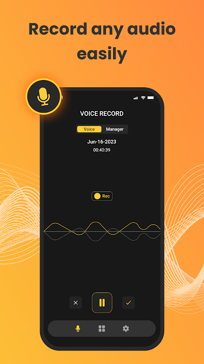Voice Recorder - 21 - (Android)