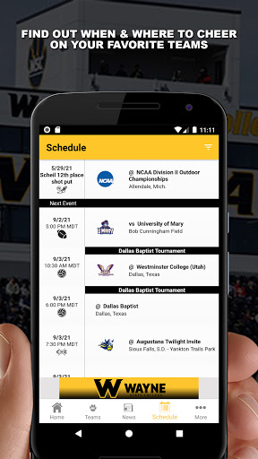 Wayne State Wildcats Screen 2