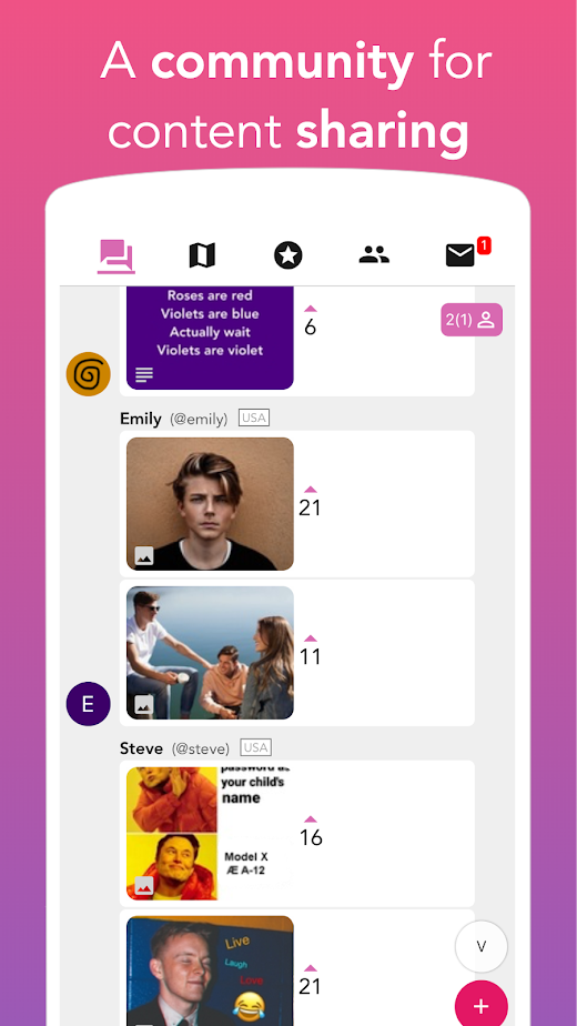 Android application mungbean screenshot