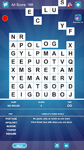 Infinite Words - Word Search