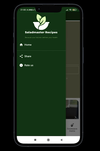 Android application Saladmaster Recipes screenshort