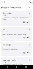 React Native Components  screenshots 1