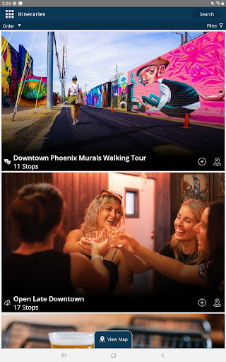 Screenshot of Visit Phoenix
