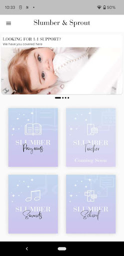 Slumber & Sprout Sleep App Screen 3