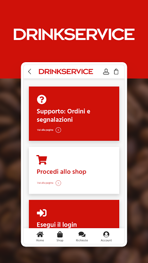 Drink Service Screen 3