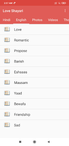 Love Shayari (Images & Videos) Screen 2