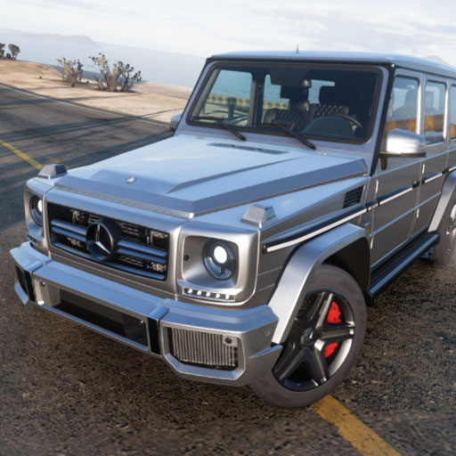 Mercedes G65 AMG Car Simulator logo