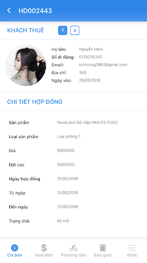 Nozza Client Screen 3