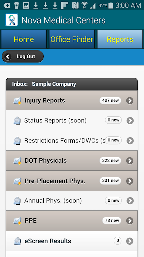 NovaMC (Nova Medical Centers) Screen 2
