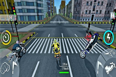 Captura de tela 3D do Moto Bike Racer Pro Fighter
