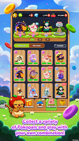 Game screenshot LINE Pokopang - puzzle game! hack