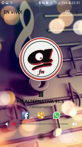 Android application FM Alternativa91.5 screenshort