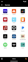 screenshot of Pioneer Music Control App