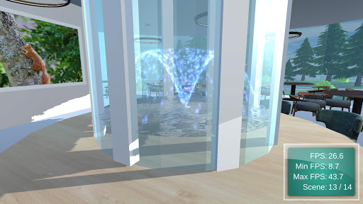 3D Benchmark - Luxury Cafe